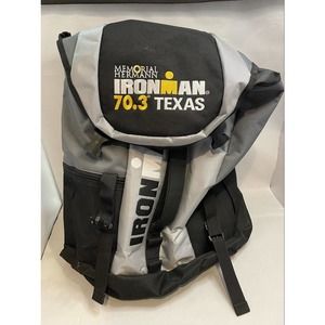 Official IRONMAN Backpack Triathlon 70.3 Texas Backpack Excellent Condition!